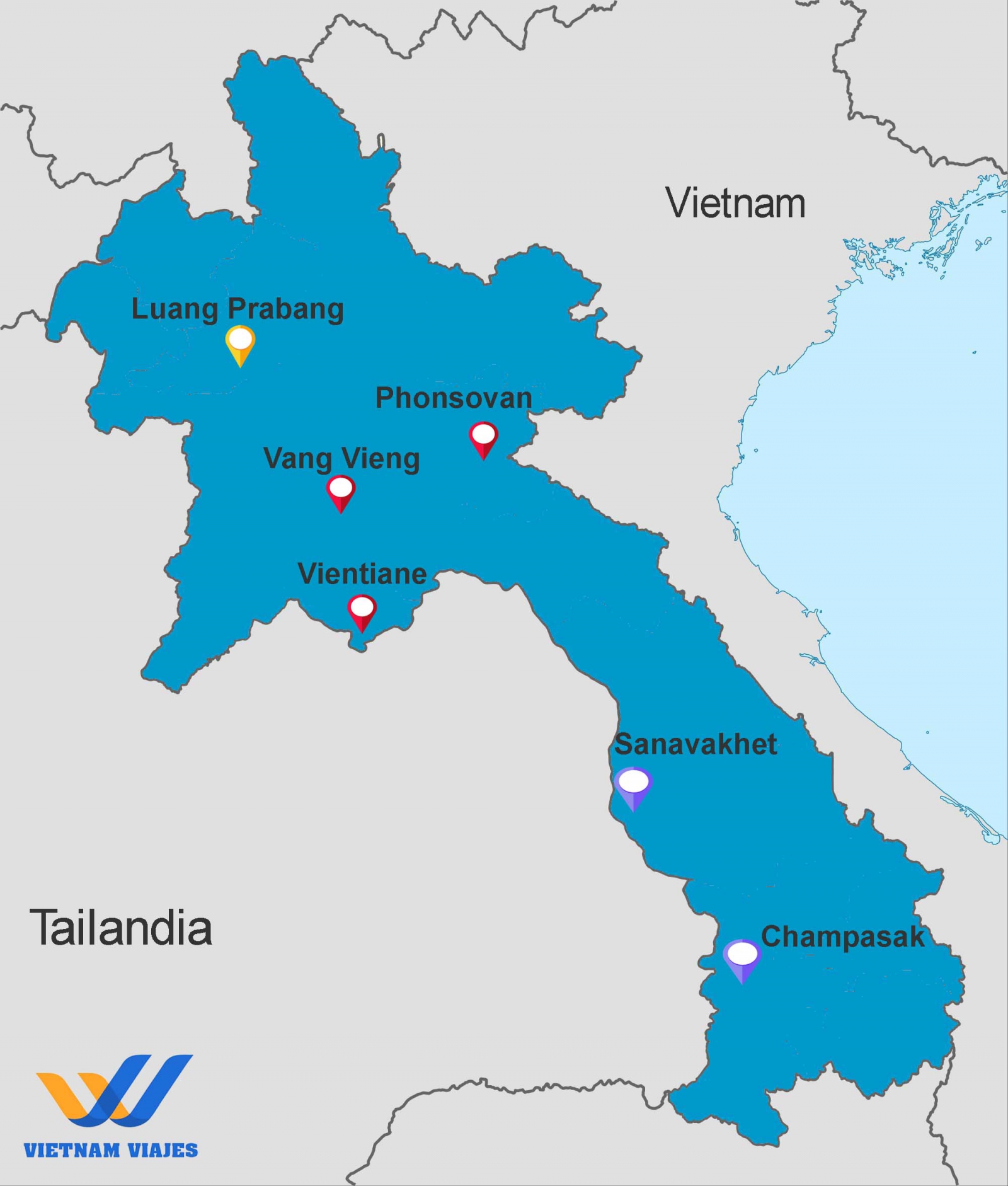 Guia viajar a Laos