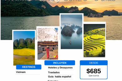 VIAJE VIETNAM COMPLETO EN TREN EN REGULAR –  15 DIAS 14 NOCHES