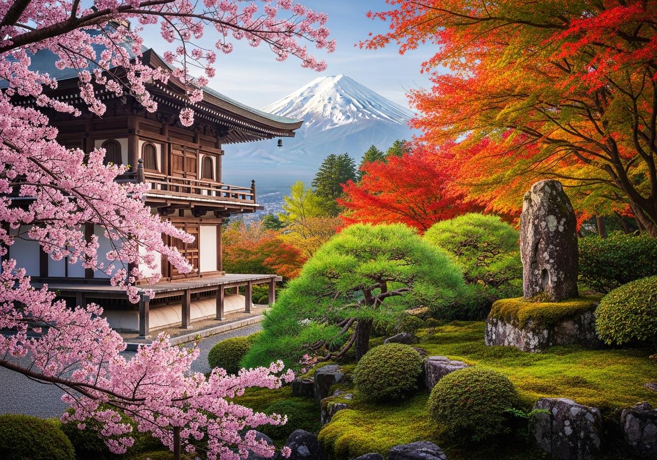 Mejor tiempo para visitar a Japón